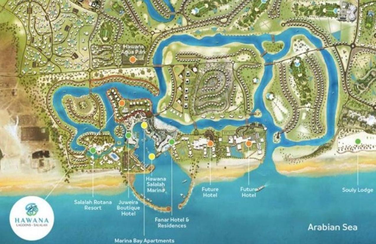 Taqah New Luxury 2 Bd Marina Hawana Suite Sea View, Salalah מראה חיצוני תמונה